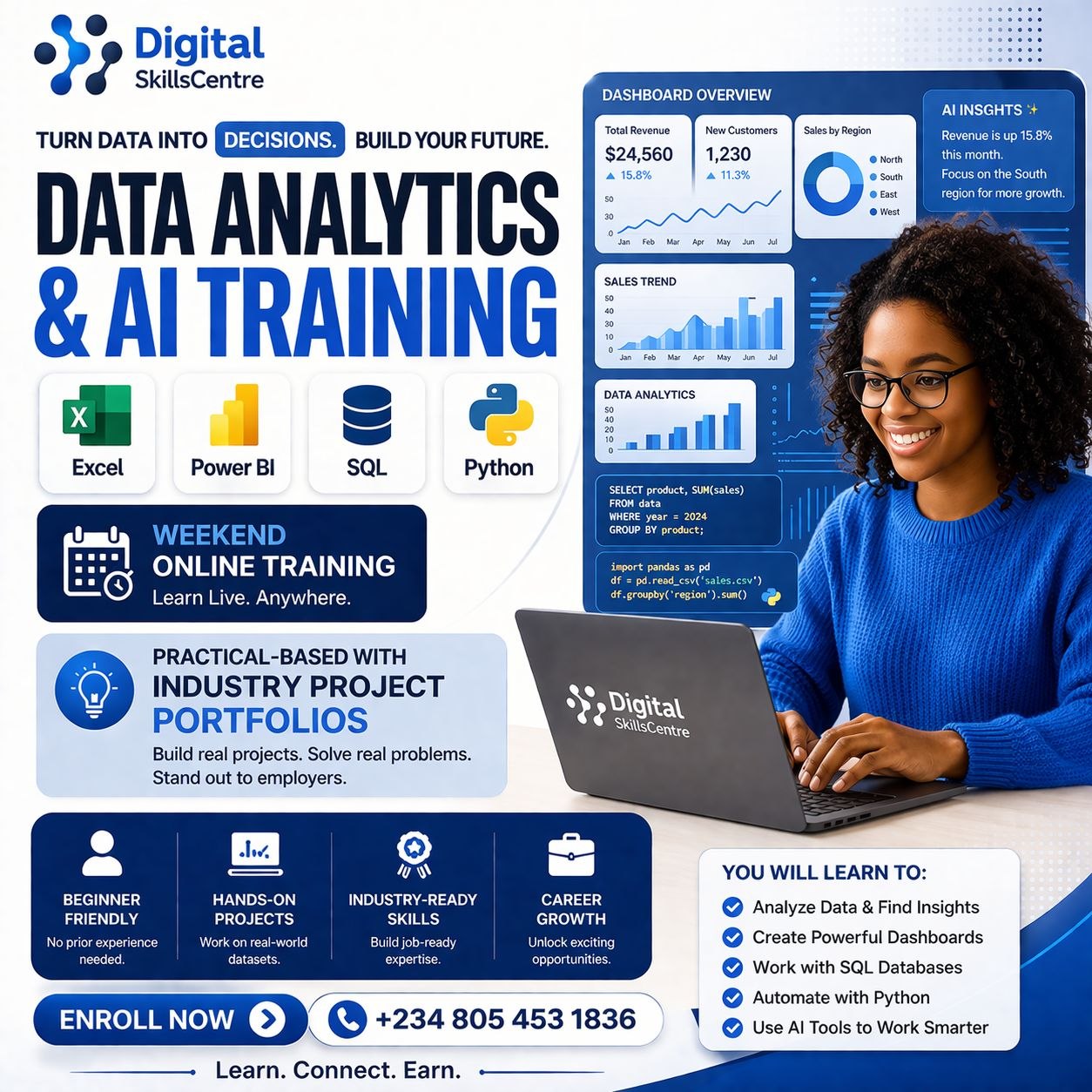 Data Analysis & AI Tools